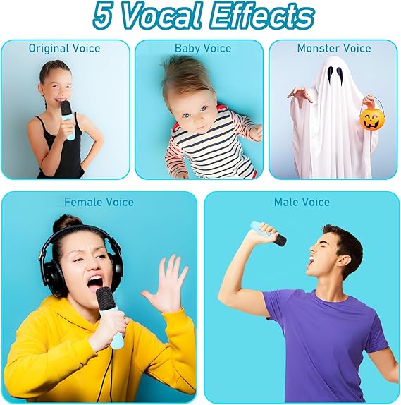 Mini Karaoke Machine for Kids and Adults