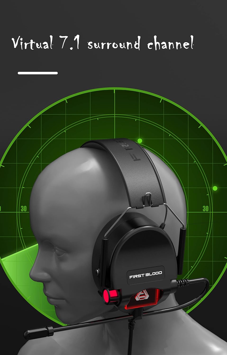 H10 7.1 Channel RGB Gaming Headset